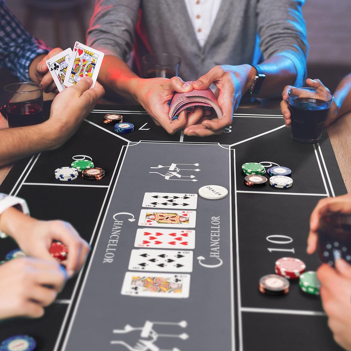 Chancellor Games Poker Mat