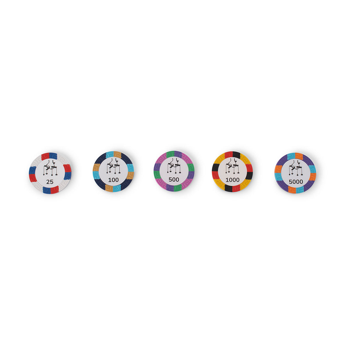 Royal Tournament Poker Set - Ceramic